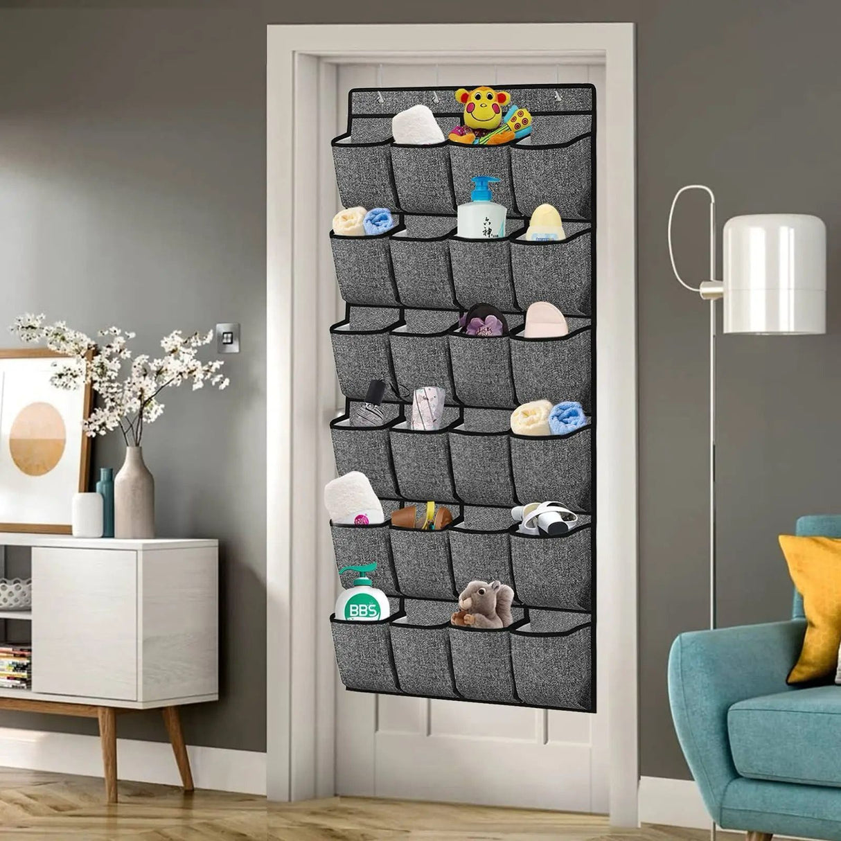 Furaha Finds Oxford Over The Door Hanging Wall Closet Organizer