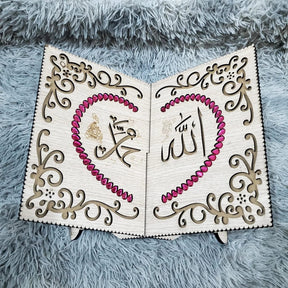 Quran Display Wooden Rack Large Islamic Book Stand Quran wooden rack Religious Items