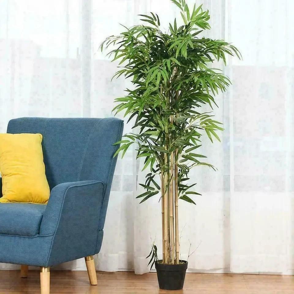 High Quality Bamboo Potted Artificial House Tree Indoor Décor House pot Artificial Trees