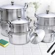 TC Aluminium Cookware Set 17 Pieces Durable Everyday Cooking Set cookware Cookware Sets