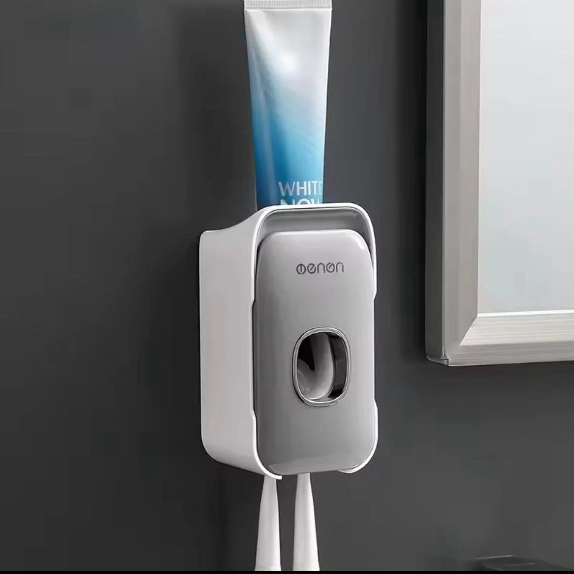 Automatic Toothpaste Dispenser Set with Toothbrush Holder Toothpaste dispenser Toothbrush Holders