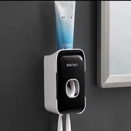 Automatic Toothpaste Dispenser Set with Toothbrush Holder