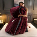 Single Velvet Woollen Duvet - Size 6x6 Bedding Quilts & Comforters