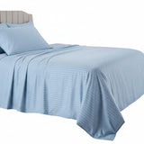 Cotton Striped Bedsheet Set 6×6