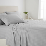 Cotton Striped Bedsheet Set 6×6