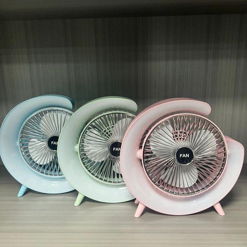 Portable Rechargeable Desktop Fan with Adjustable Airflow Portable fan Desk & Pedestal Fans
