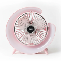 Portable Rechargeable Desktop Fan with Adjustable Airflow Portable fan Desk & Pedestal Fans