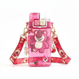 Disney Sanrio Kids Double Compartment Water Bottle Cartoon Design Drinkware