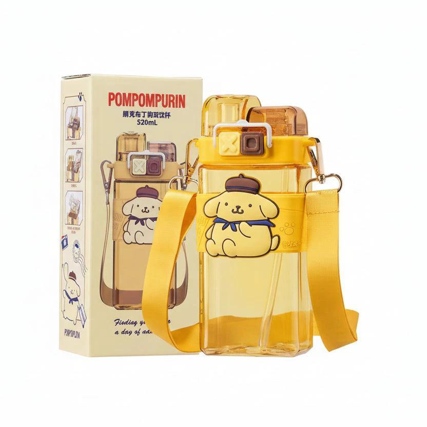 Disney Sanrio Kids Double Compartment Water Bottle Cartoon Design Drinkware