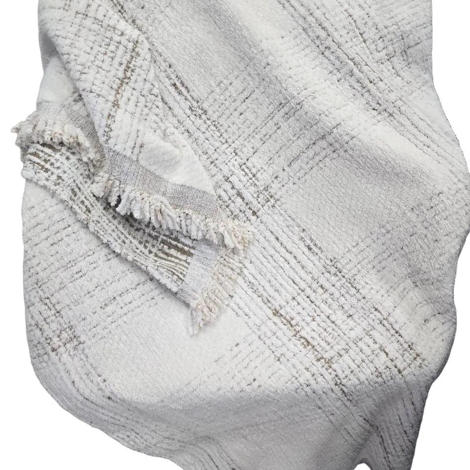 Premium Quality Minimalist Throw Blanket for Sofa and Bed Throw blanket Blankets