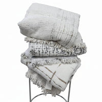 Premium Quality Minimalist Throw Blanket for Sofa and Bed Throw blanket Blankets