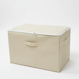 Large Capacity Collapsible Zipper Storage Box for Wardrobe and Closet