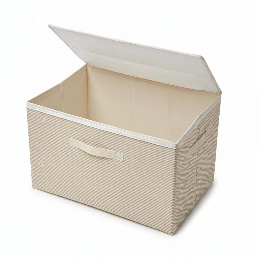 Large Capacity Collapsible Zipper Storage Box for Wardrobe and Closet Storage box Household Storage Bags