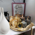 Set of 3 LED Smokeless Non-Drip Candles with Remote Control Drip candle Jewelry Sets