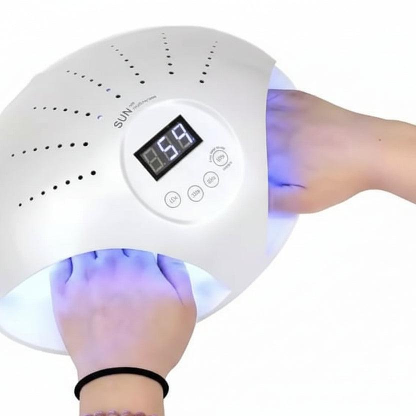 SUN 48W UV LED Nail Lamp with Smart Sensor and Cooling Fan