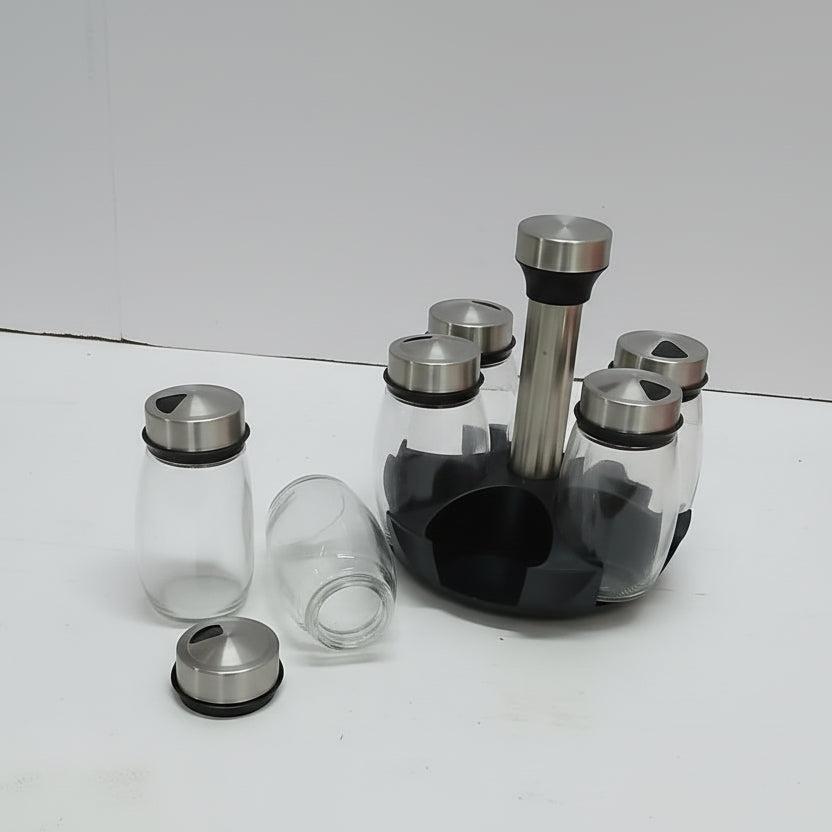 7 in 1 Kitchen Rotating Spice Bottle Set