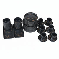 Matte Stoneware European Dinner Set 32 Pieces Smooth Finish Dinner set Uncategorized