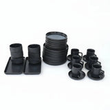 Matte Stoneware European Dinner Set 32 Pieces Smooth Finish Dinner set Dinnerware Sets