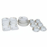Elegant European Porcelain Dinner Set 32 Pieces Premium Tableware Dinner set Dinnerware Sets