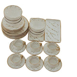 Elegant European Porcelain Dinner Set 32 Pieces Premium Tableware Dinner set Dinnerware Sets