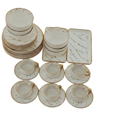 Elegant European Porcelain Dinner Set 32 Pieces Premium Tableware Dinner set Dinnerware Sets