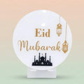 Eid Mubarak Acrylic Decorative Table Sign EID MUBARAK decor