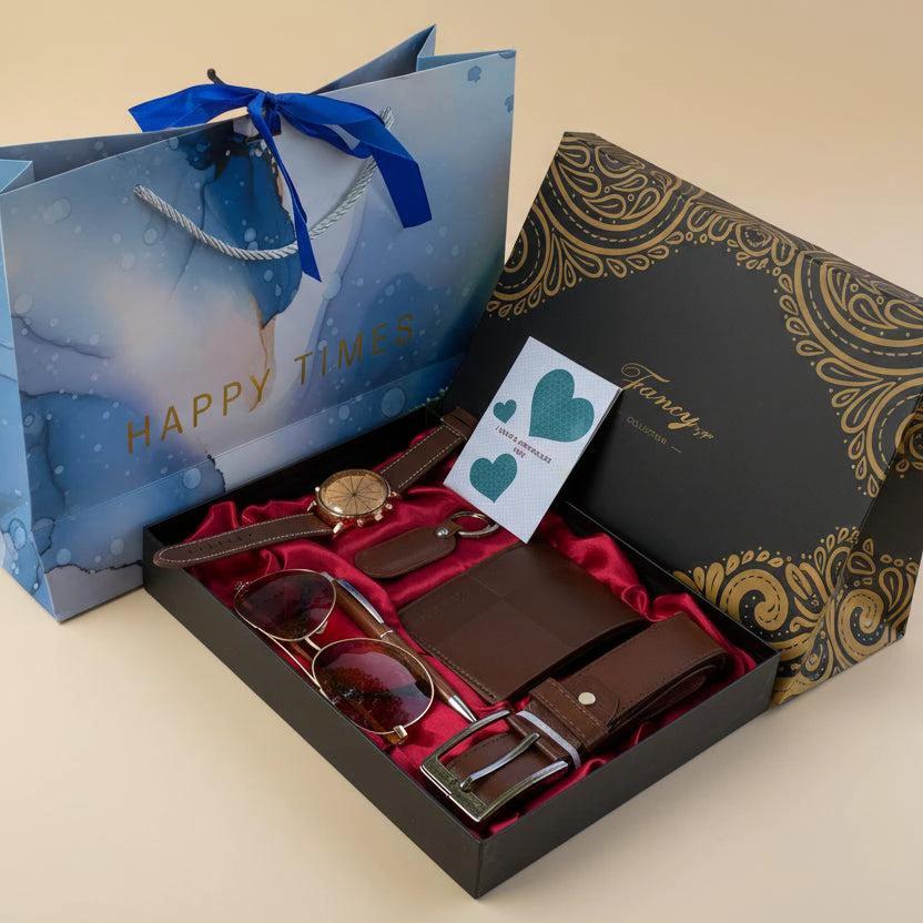 Valentine’s Men 6 in 1 Executive Gift Pack Valentine Outfit Sets