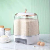 Apple Shape 10kg Rice Dispenser with Push Button Release Cereal dispenser Food Dispensers