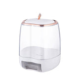 Apple Shape 10kg Rice Dispenser with Push Button Release Cereal dispenser Food Dispensers