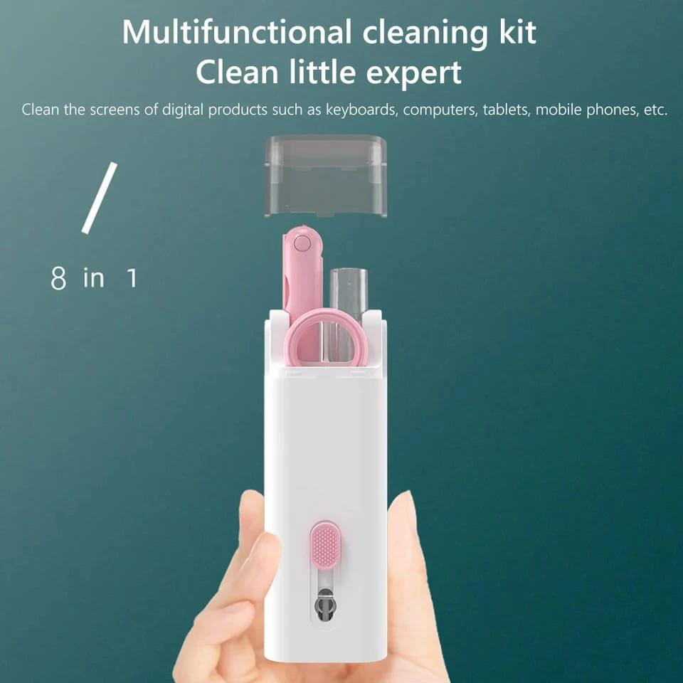 7-in-1 Keyboard & Earbuds Cleaning Kit for Laptop, AirPods & Headsets Electronics & Accessories Electronics Cleaners