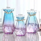 Nordic Style Glass Vase Minimalist Home Décor Decor Vases