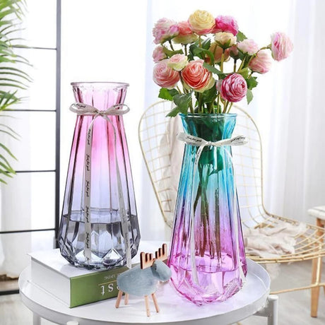 Nordic Style Glass Vase Minimalist Home Décor