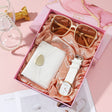 3Pcs Luxury Women’s Watches Gift Set Quartz Watch Sunglasses Wallet with Gift Box Gift set Jewelry Sets