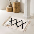 Bohemian Nordic Bedroom Rug – 60x120cm Area Rug with Tassels