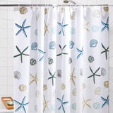 Waterproof Shower Curtain with Hooks – 180x200cm PEVA Bathroom Curtain- Furaha Finds Kenya