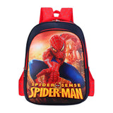 Kids Cartoon-Themed School Bags – Spiderman, Elsa, Frozen & Avengers (28×40×16cm)- Furaha Finds Kenya