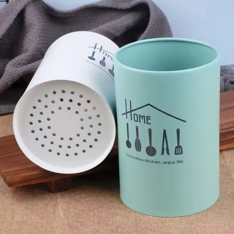 High Quality Stainless Steel Cutlery Holder – Multipurpose Utensil Organizer (14.7cm)- Furaha Finds Kenya