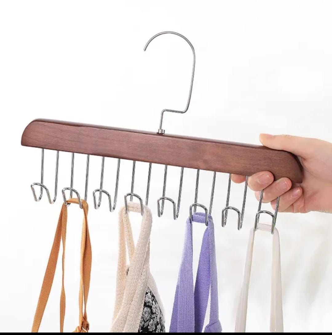All in One Hanger |360° Rotating Closet Organizer with 8 Hooks.