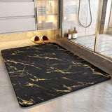 Modern Super Absorbent Anti-Slip Diatom Mud Bathmat – 50x80cm | Fast-Dry Rubber-Backed Bathroom Mat