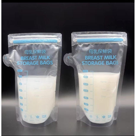 250ml Breast Milk Storage Freezer Bags – 30pcs Pack | BPA-Free, Leakproof, Eco-Friendly
