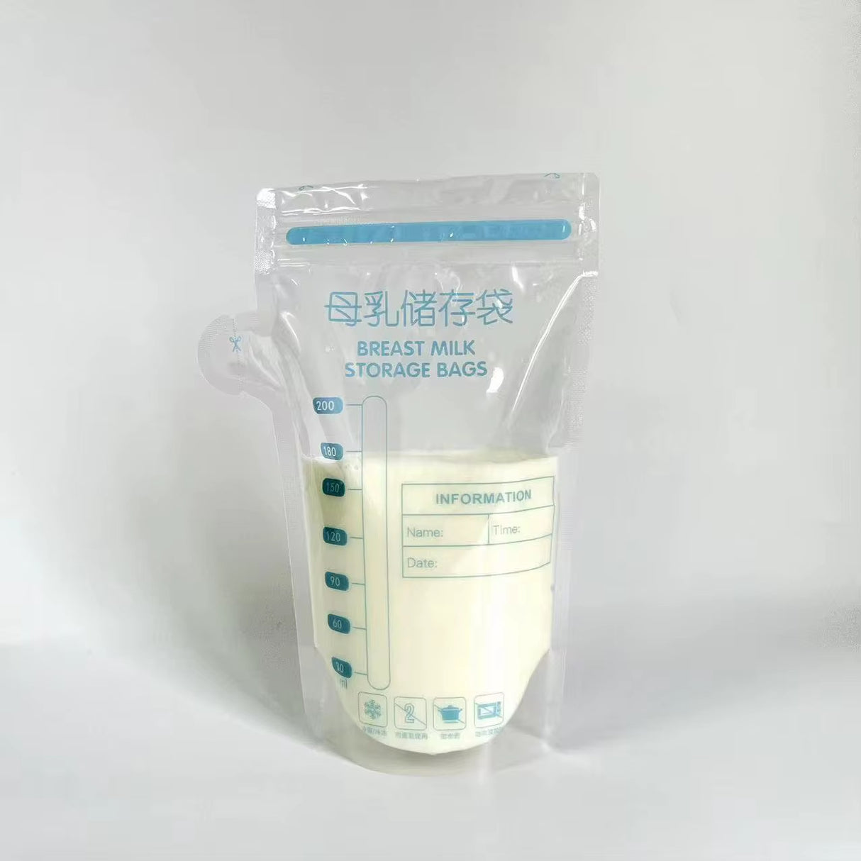 250ml Breast Milk Storage Freezer Bags – 30pcs Pack | BPA-Free, Leakproof, Eco-Friendly