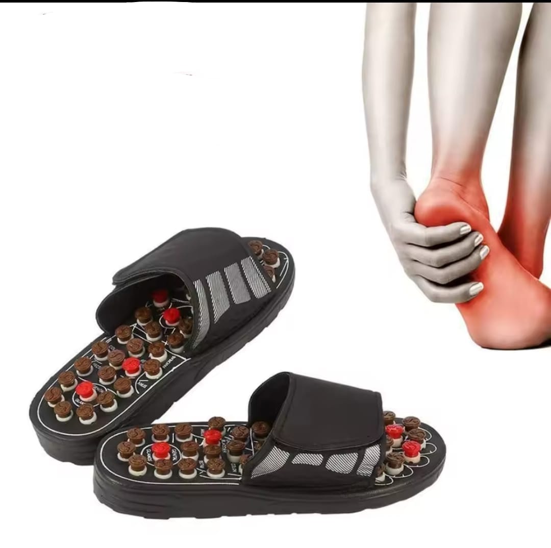 Therapy Acupressure Massage Sandals – Reflexology Slippers for Pain Relief & Relaxation- Furaha Finds Kenya