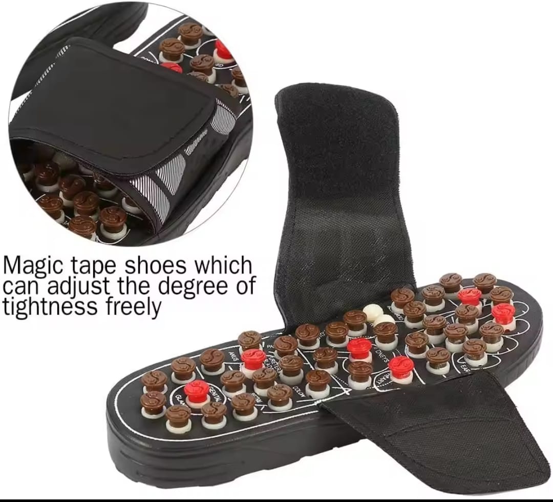 Therapy Acupressure Massage Sandals – Reflexology Slippers for Pain Relief & Relaxation- Furaha Finds Kenya