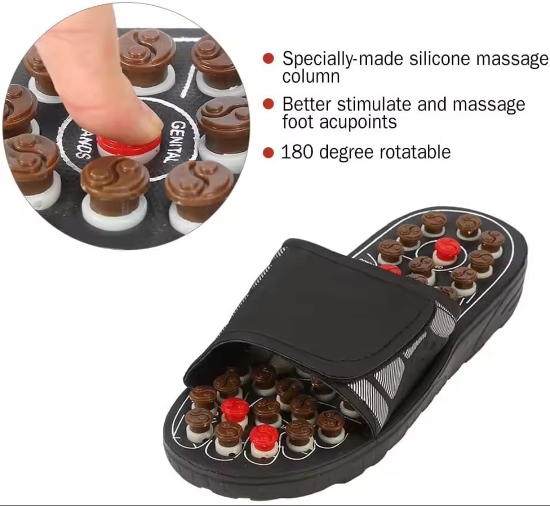 Therapy Acupressure Massage Sandals – Reflexology Slippers for Pain Relief & Relaxation- Furaha Finds Kenya