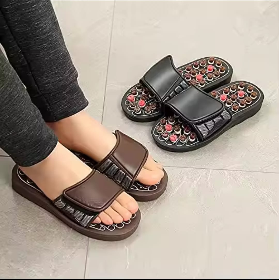 Therapy Acupressure Massage Sandals – Reflexology Slippers for Pain Relief & Relaxation- Furaha Finds Kenya