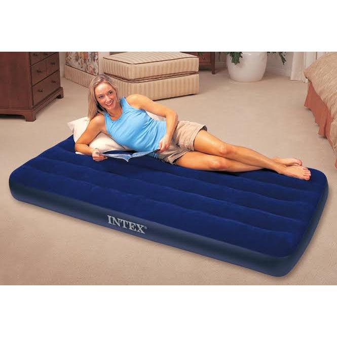INTEX Inflatable Mattress with Free Electric Pump – Available in 3x6
