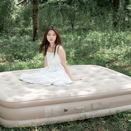Inflatable Airbed Mattress with Automatic Inbuilt Electric Pump 190x101x38cm
