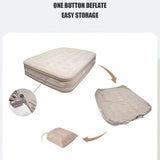 Inflatable Queen Size Airbed Mattress with InnBuilt Electric Pump 203x152x38cm