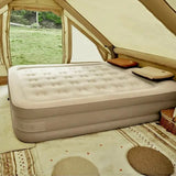 Inflatable Queen Size Airbed Mattress with InnBuilt Electric Pump 203x152x38cm
