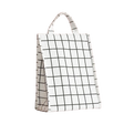 Insulated Lunch Bag – Geometric Pattern, Portable Fabric Tote for Food Storage